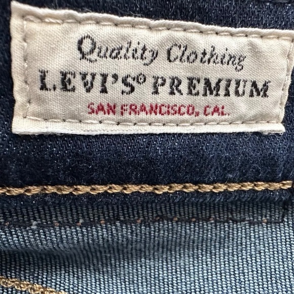 Levi’s Levi Levis 311 Shaping Skinny Blue Jeans Mid Rise Tummy Slimming  W27 L32 - Picture 3 of 6